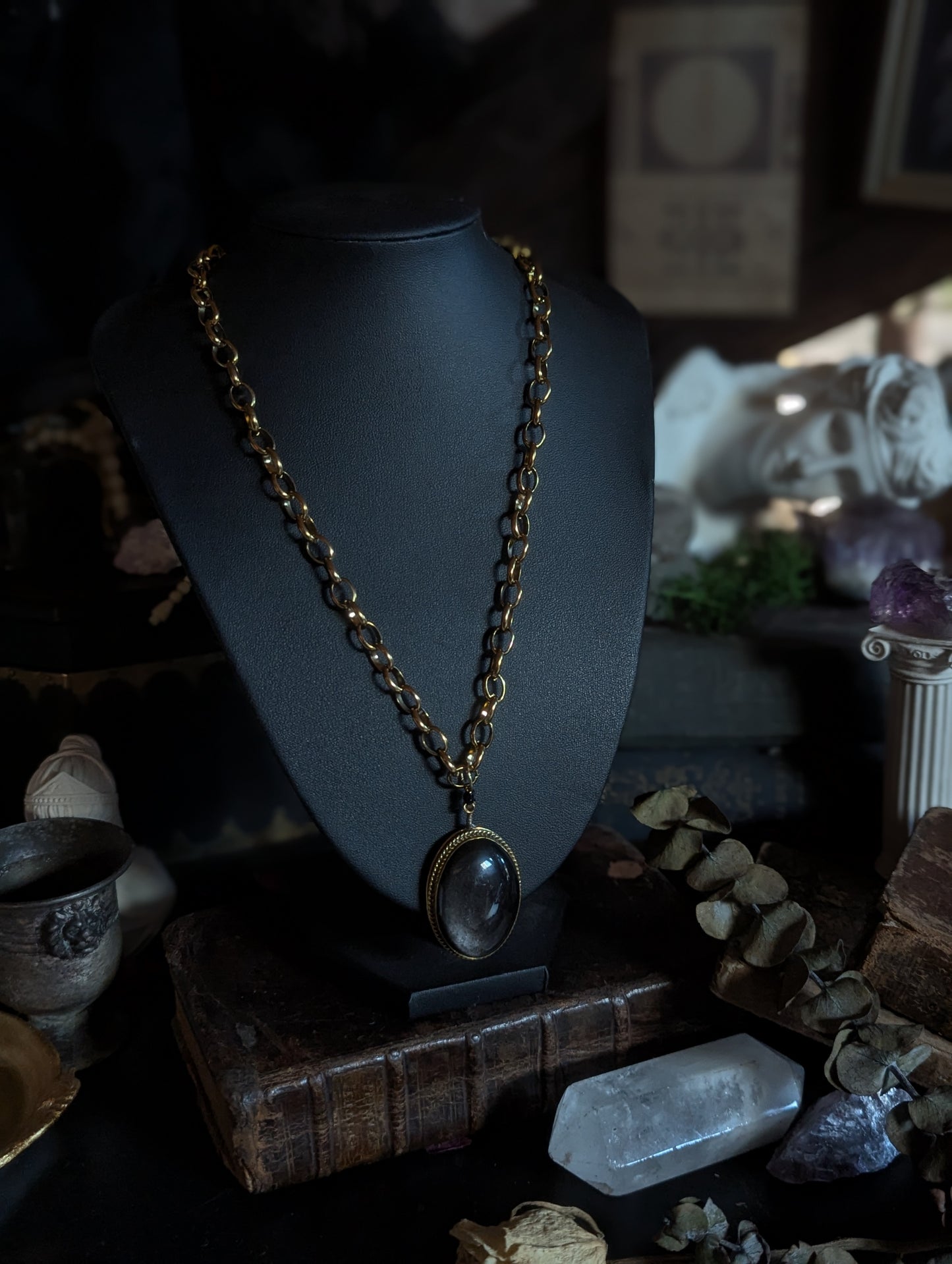Obsidienne Argentée