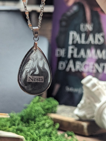 Collier Nesta - Flammes Noires 2