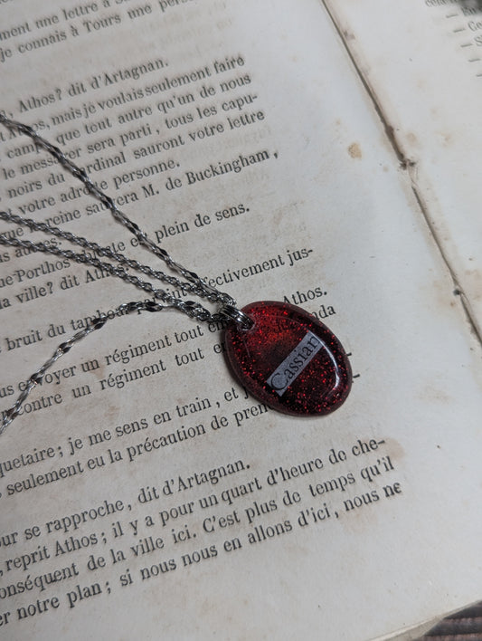 Collier Cassian - Typhon Rouge