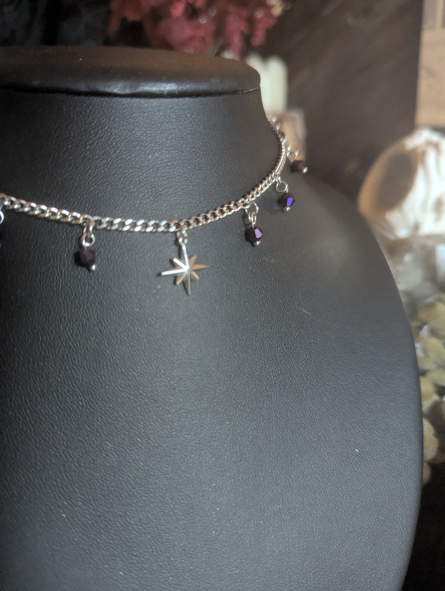 Chocker Célèste Argenté