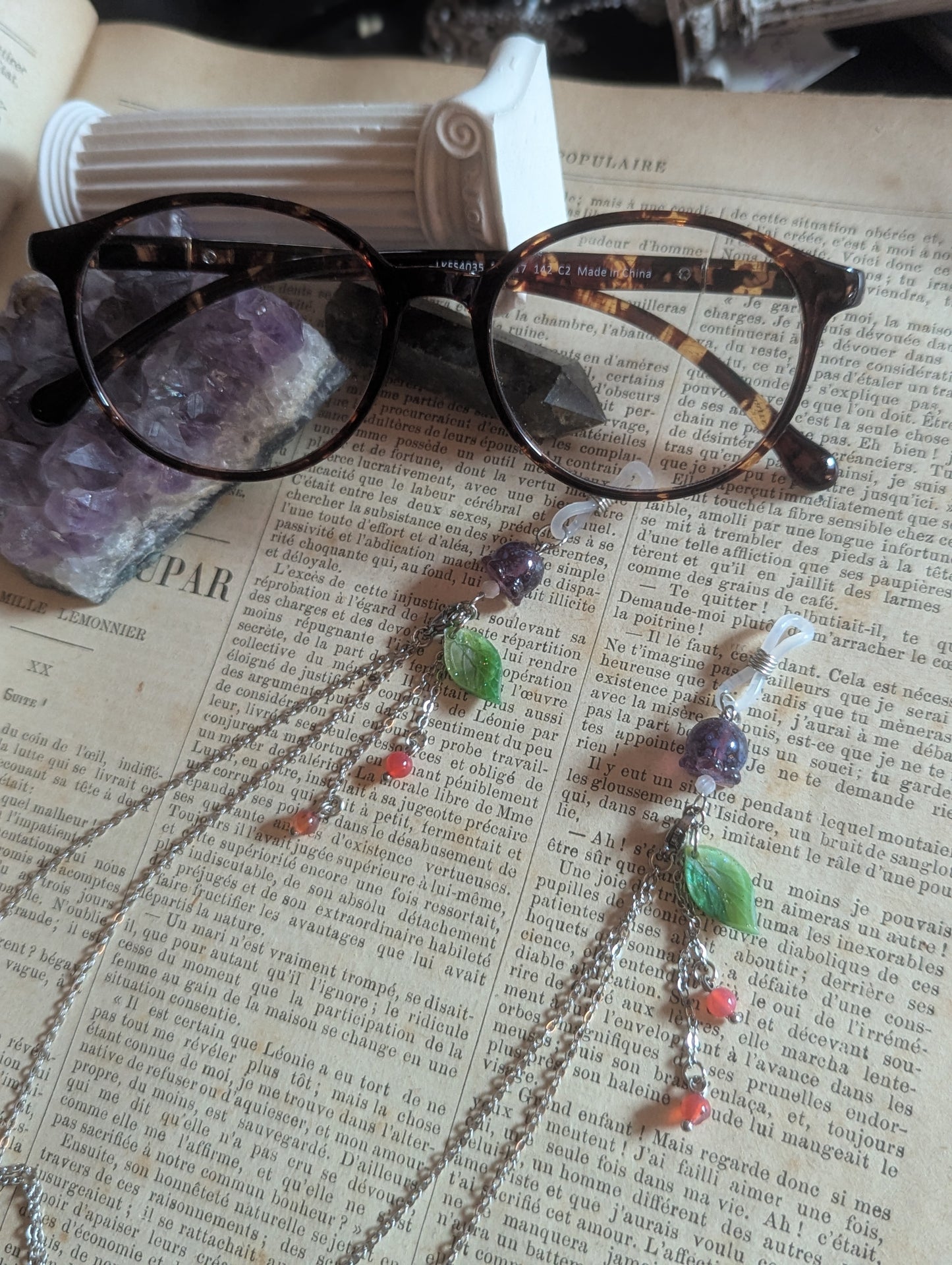 Chaines de Lunettes Myrtille