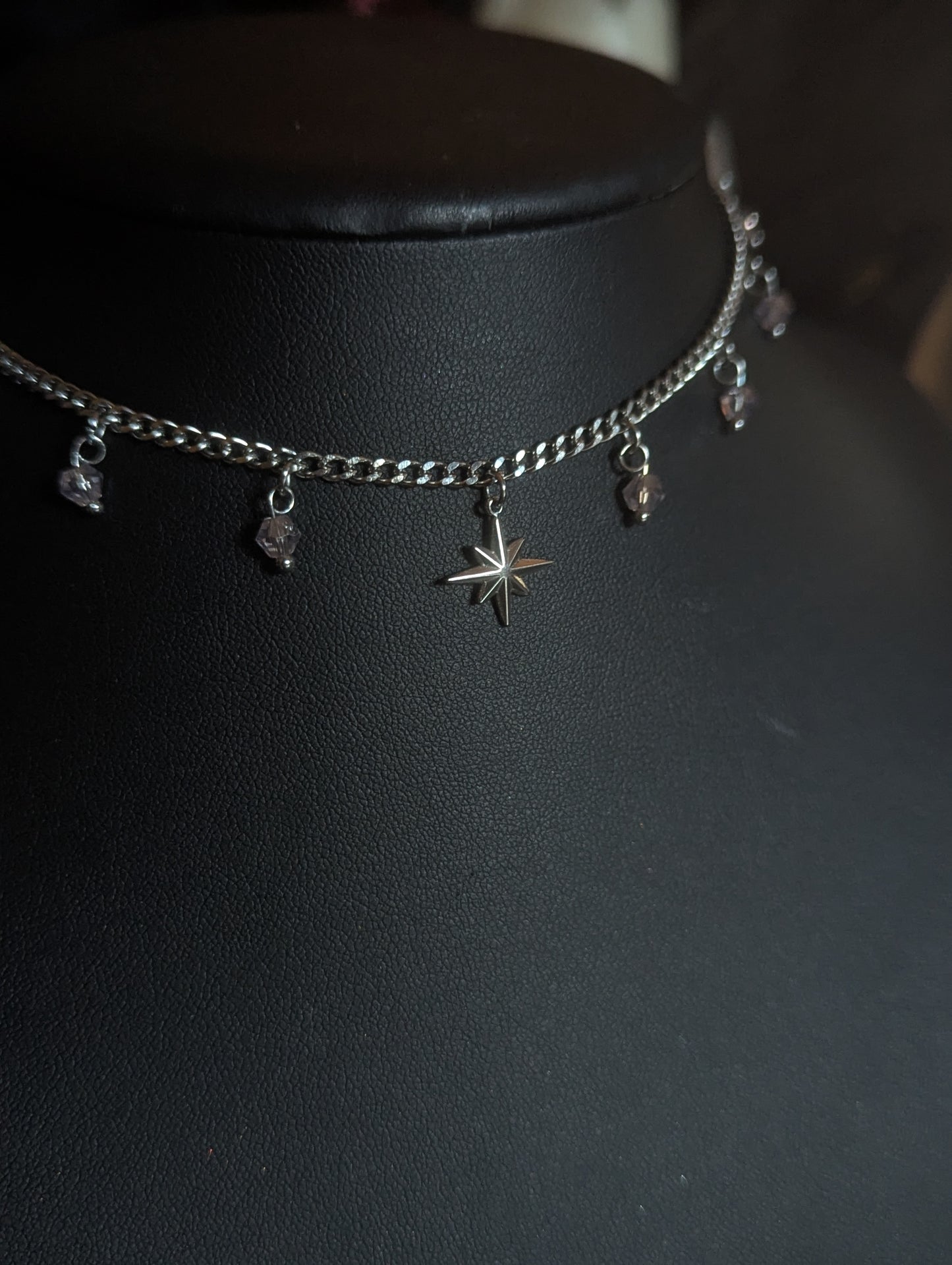 Chocker Célèste Argenté
